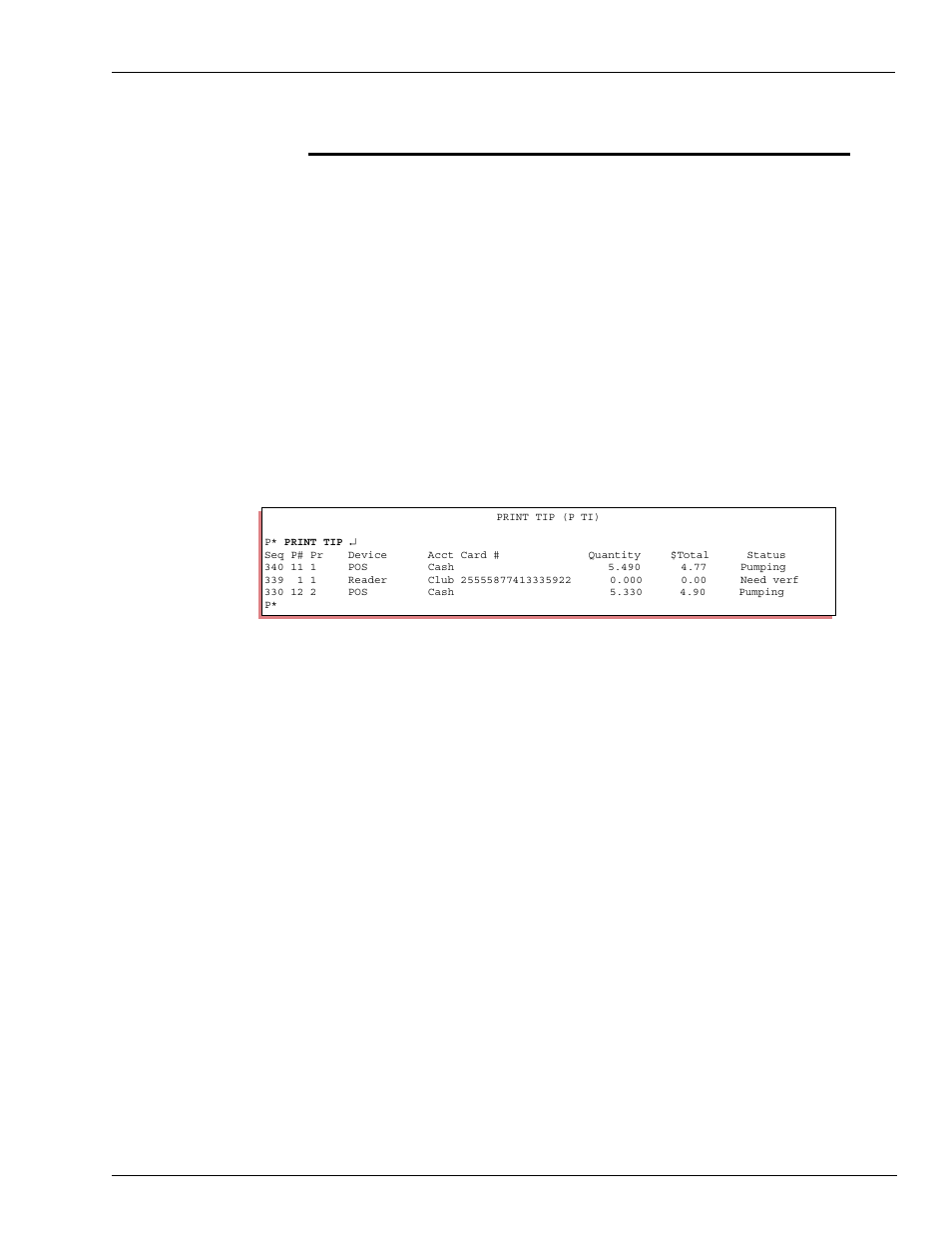 How to print receipts from the transaction file, The transaction file | Gasboy CFN III Mgnr's Mnl V3.4 User Manual | Page 109 / 336