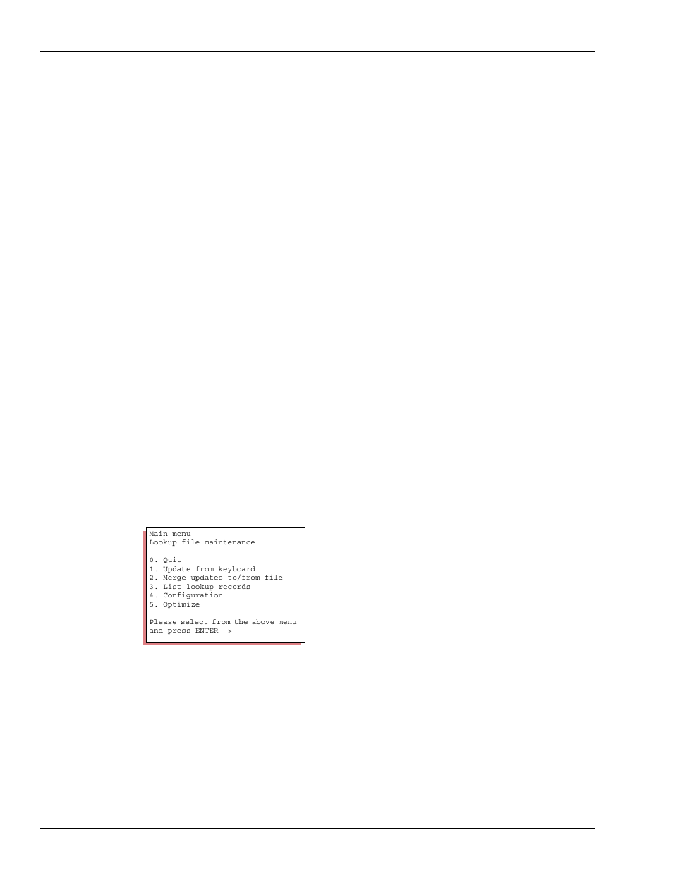 The menus, Short and long menus, Default actions in fields | Main menu, Short and long menus default actions in fields | Gasboy CFN III Mgnr's Mnl V3.4 User Manual | Page 136 / 336