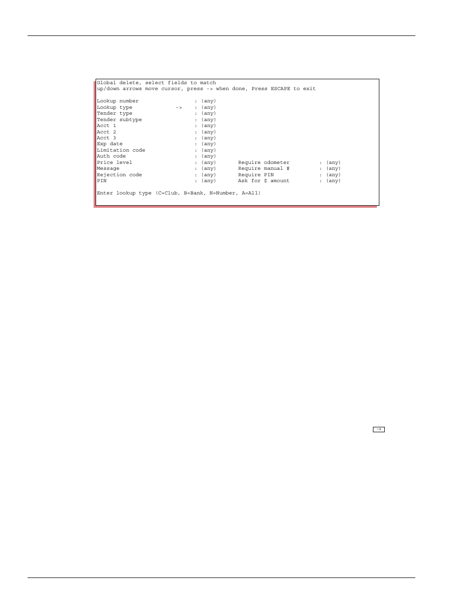 Edit existing records | Gasboy CFN III Mgnr's Mnl V3.4 User Manual | Page 140 / 336