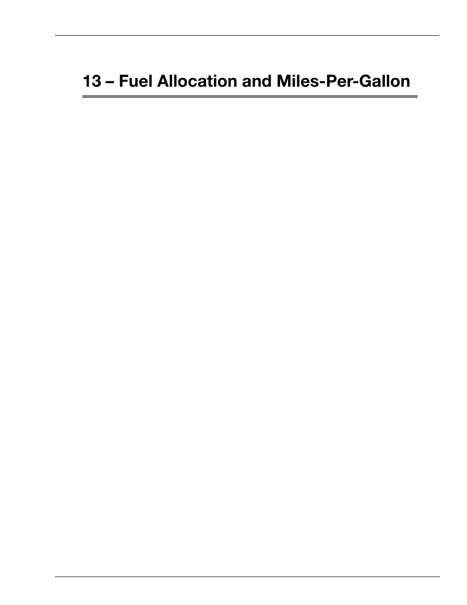 13 – fuel allocation and miles-per-gallon, Fuel allocation, How to set up an allocation system | Gasboy CFN III Mgnr's Mnl V3.4 User Manual | Page 151 / 336