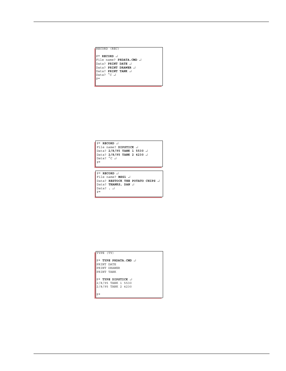 How to print the contents of files | Gasboy CFN III Mgnr's Mnl V3.4 User Manual | Page 171 / 336
