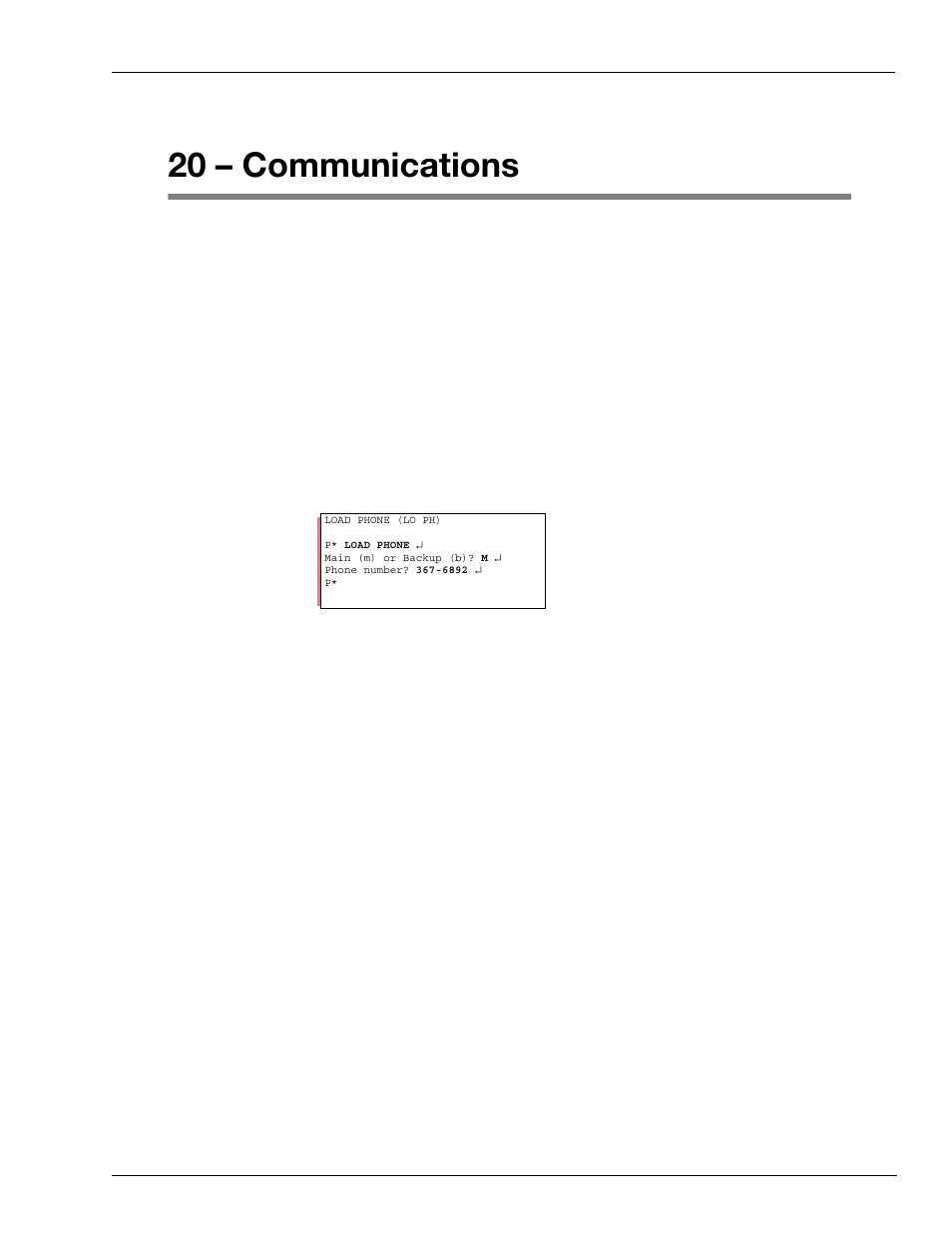 20 – communications, Remote authorizations, Dial-out phone numbers | How to enter dial-out phone numbers | Gasboy CFN III Mgnr's Mnl V3.4 User Manual | Page 229 / 336