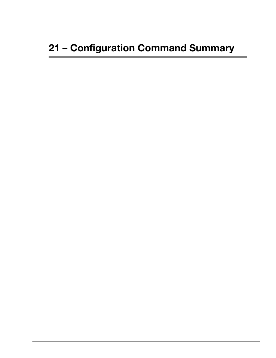 21 – configuration command summary, Disk-based configuration commands | Gasboy CFN III Mgnr's Mnl V3.4 User Manual | Page 233 / 336