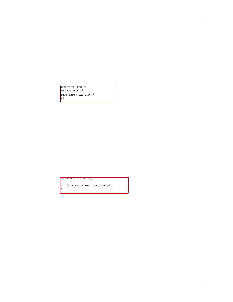 The log printer, How to print a file on a log printer, How to print a message on a log printer | Keyboard control characters | Gasboy CFN III Mgnr's Mnl V3.4 User Manual | Page 36 / 336