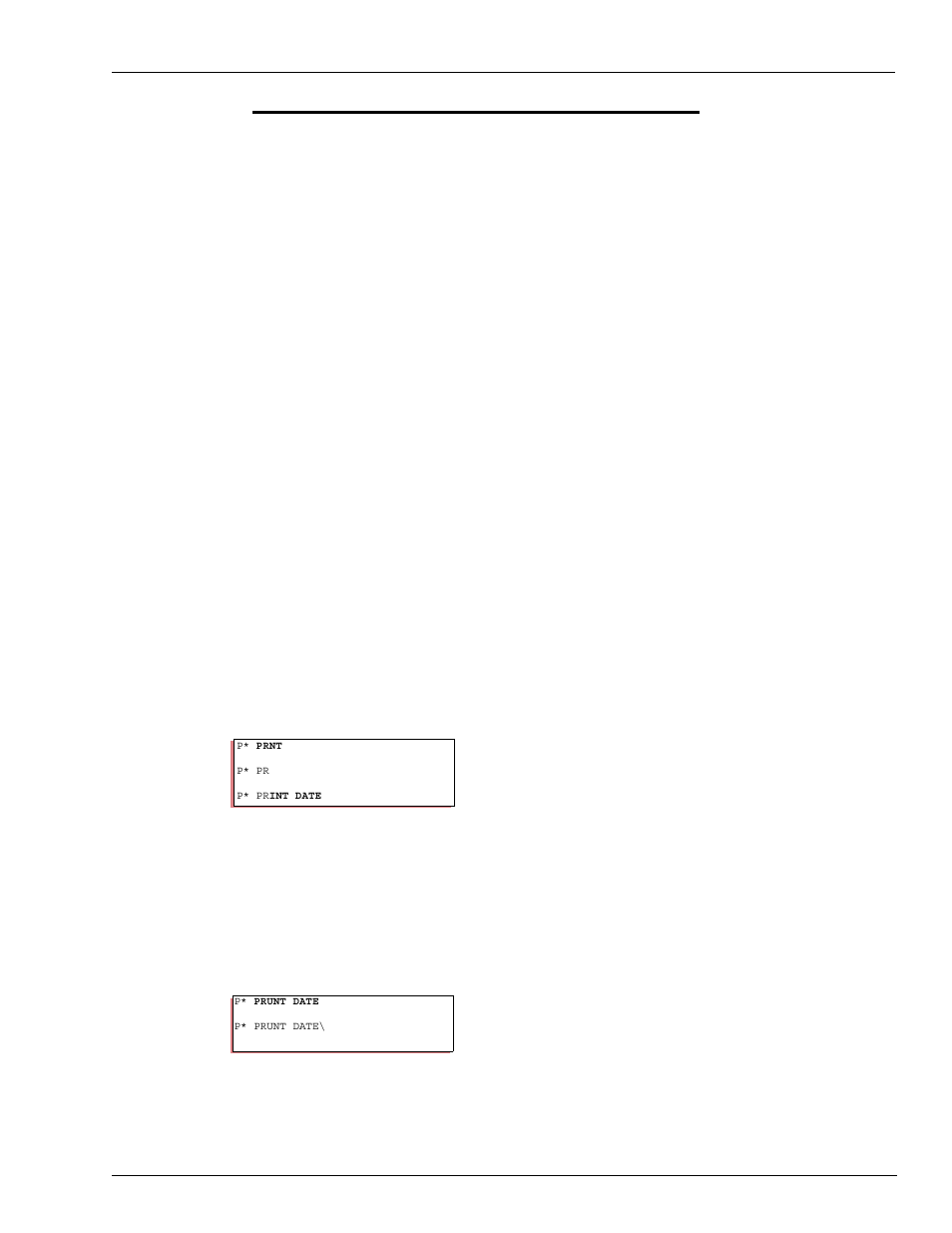 The control key, How to terminate a command, How to delete characters | How to delete a line | Gasboy CFN III Mgnr's Mnl V3.4 User Manual | Page 37 / 336