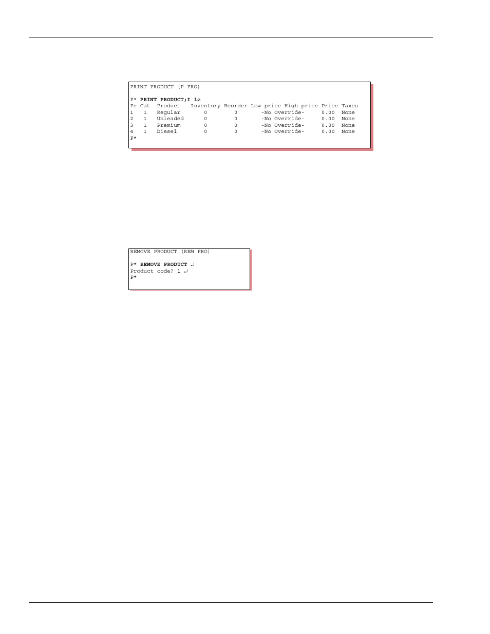 How to remove a fuel-product, Fuel product inventory | Gasboy CFN III Mgnr's Mnl V3.4 User Manual | Page 56 / 336