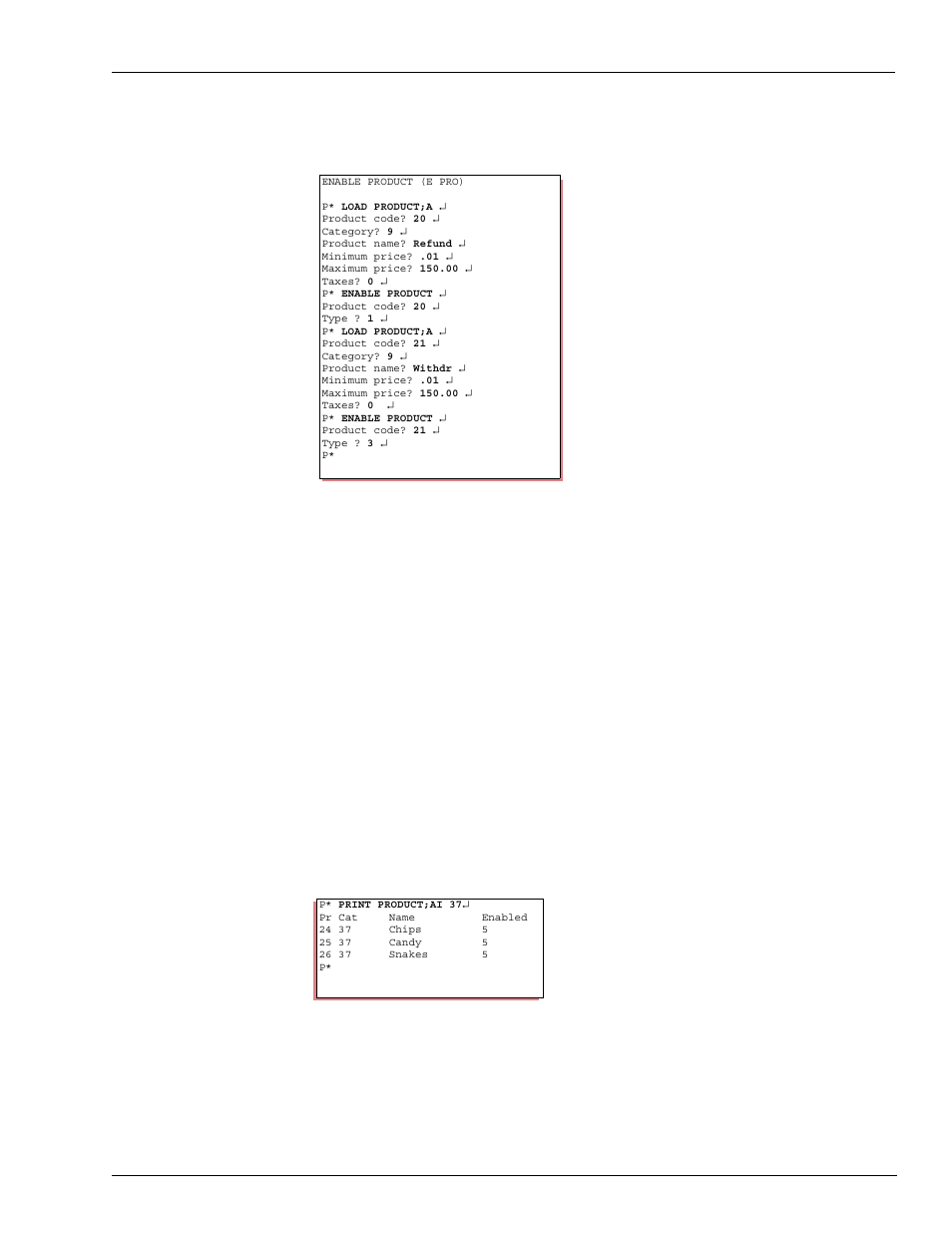 How to print merchandise product information | Gasboy CFN III Mgnr's Mnl V3.4 User Manual | Page 73 / 336
