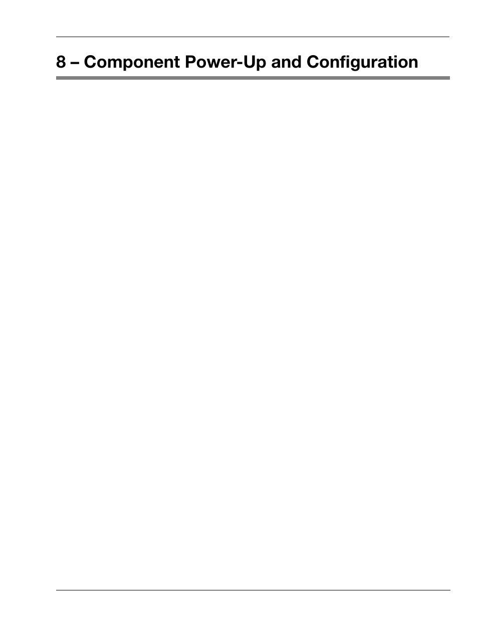 8 – component power-up and configuration, Turning on ac power, Component power-up and configuration | Gasboy Site Controller III Start-Up User Manual | Page 65 / 138