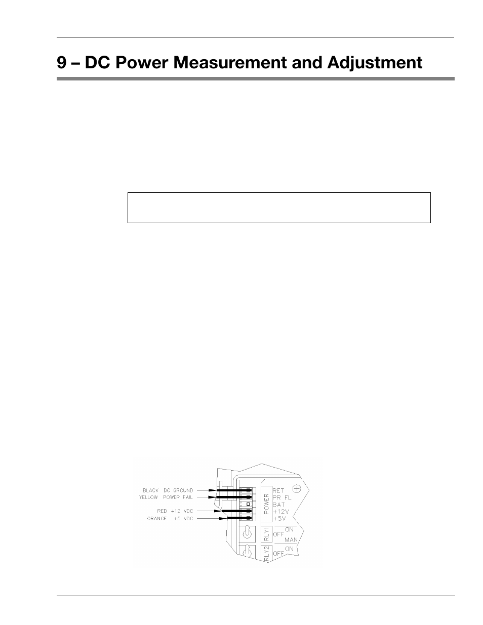 9 – dc power measurement and adjustment, Site controller iii, Pump control unit(s) | 5 vdc measurement, Dc power measurement and adjustment, Site controller iii pump control unit(s), Figure 9-1: pcu +5 vdc measurement points | Gasboy Site Controller III Start-Up User Manual | Page 73 / 138