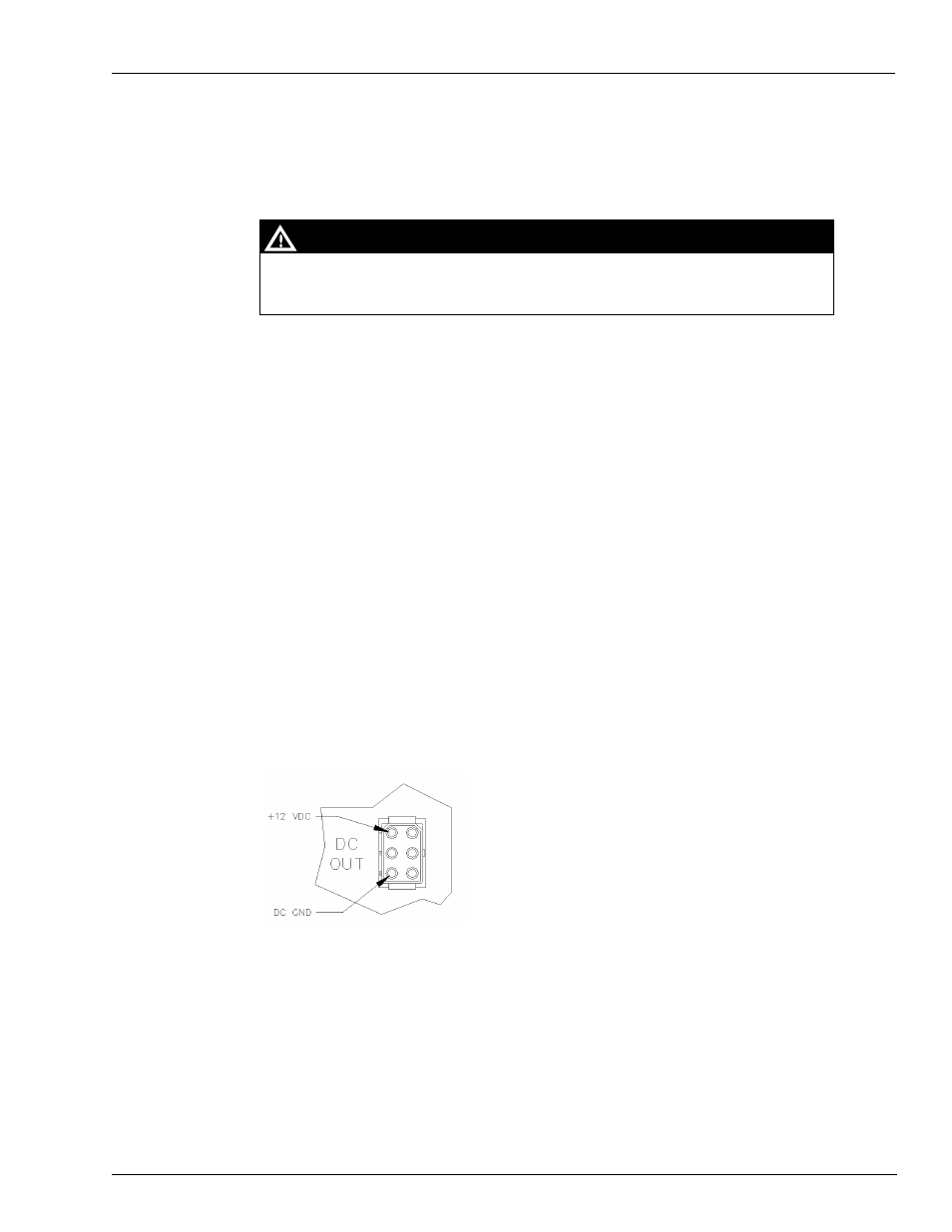 12 vdc measurement, Figure 9-3: icr +12 vdc measurement point, Warning | Gasboy Site Controller III Start-Up User Manual | Page 75 / 138