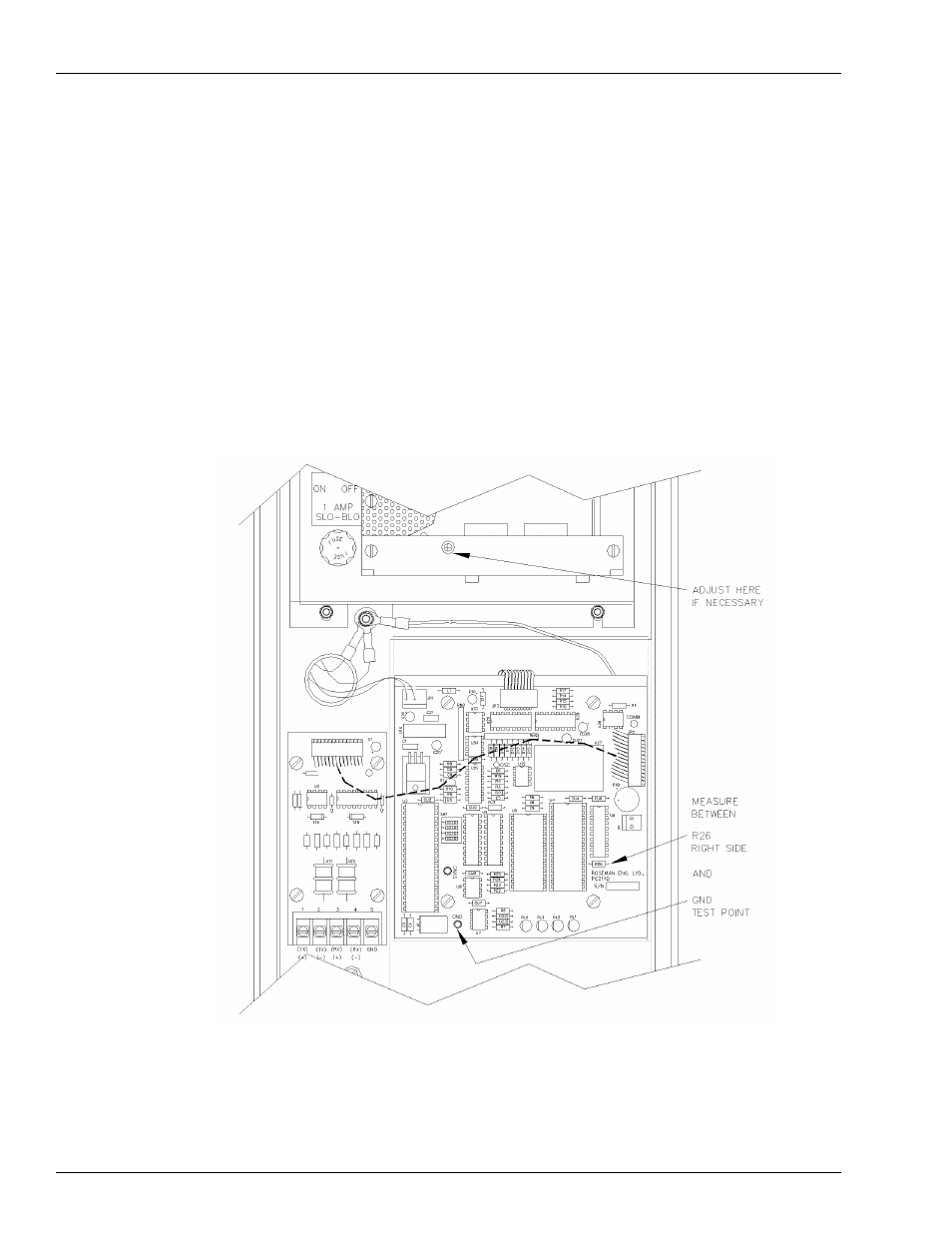 Fuel point reader (fpr), 5 vdc measurement | Gasboy Site Controller III Start-Up User Manual | Page 78 / 138