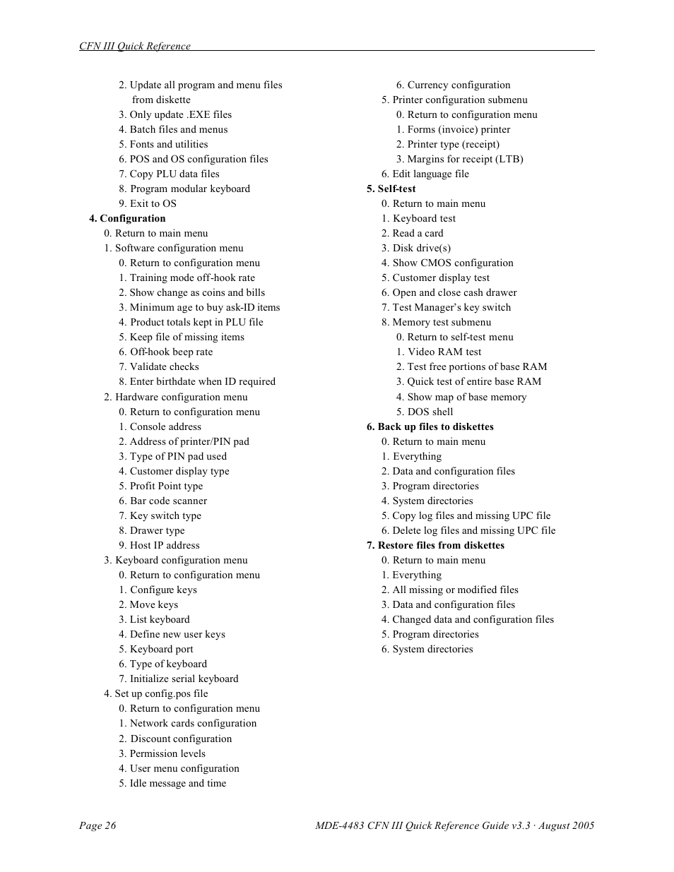 Gasboy CFN III Quick Reference Guide v3.3 User Manual | Page 30 / 64