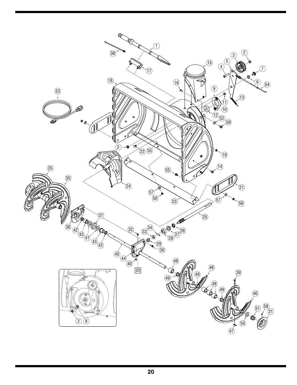 Cub Cadet SWE 528 User Manual | Page 20 / 28