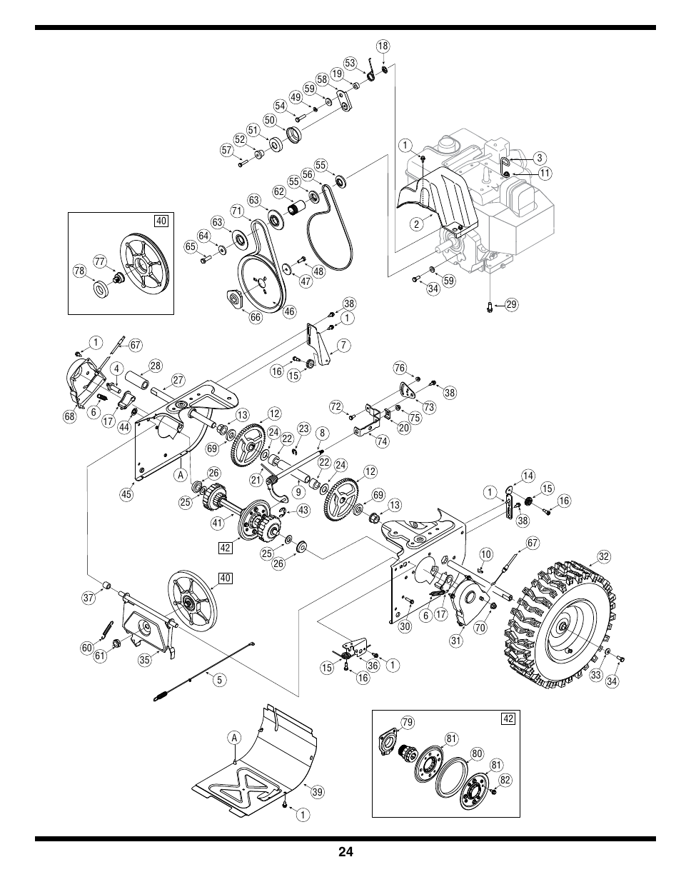 Cub Cadet SWE 528 User Manual | Page 24 / 28