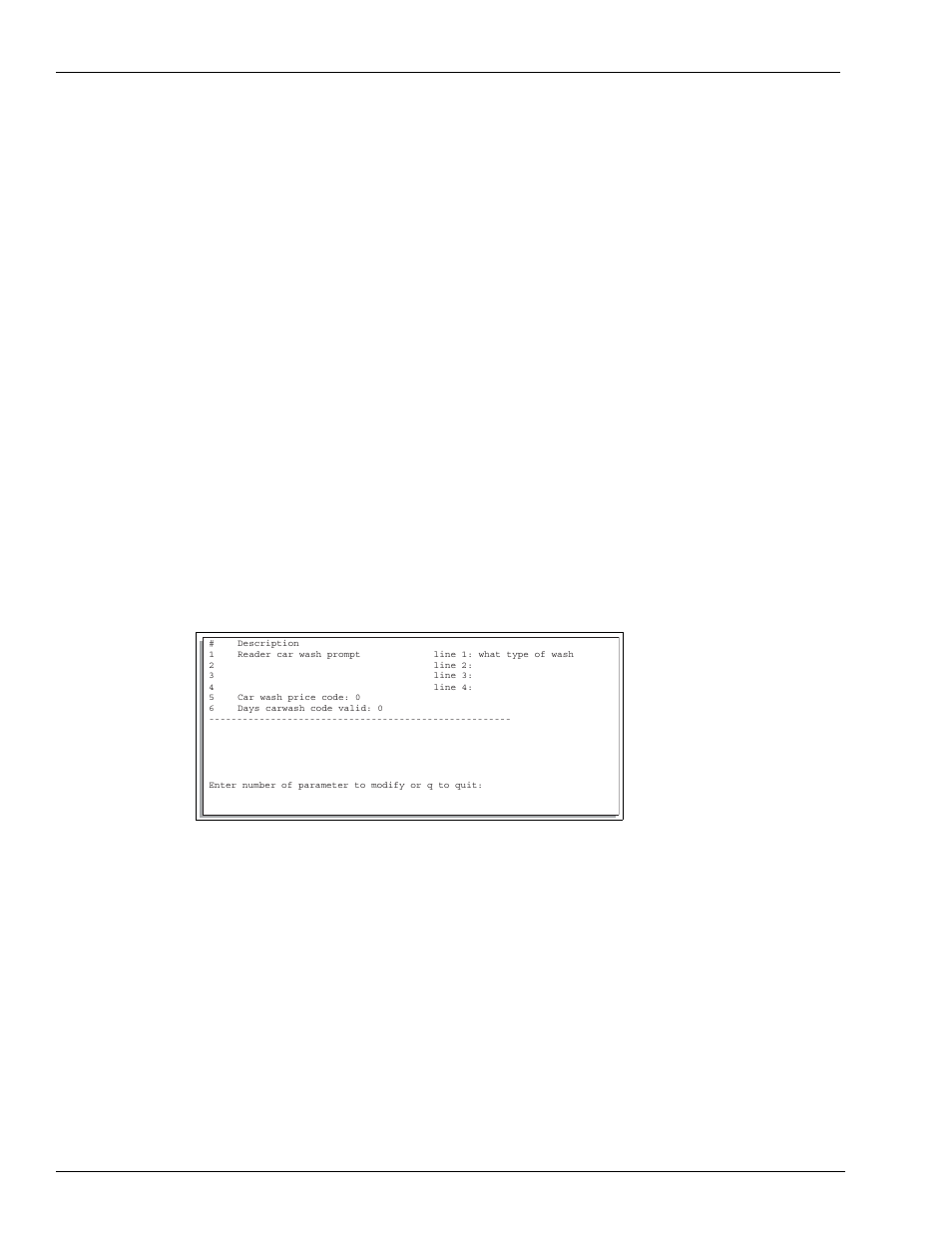 Gate configuration, Gate submenus, Unitec wash parameters | Gasboy CFN Series Unitec PC Interface User Manual | Page 14 / 18