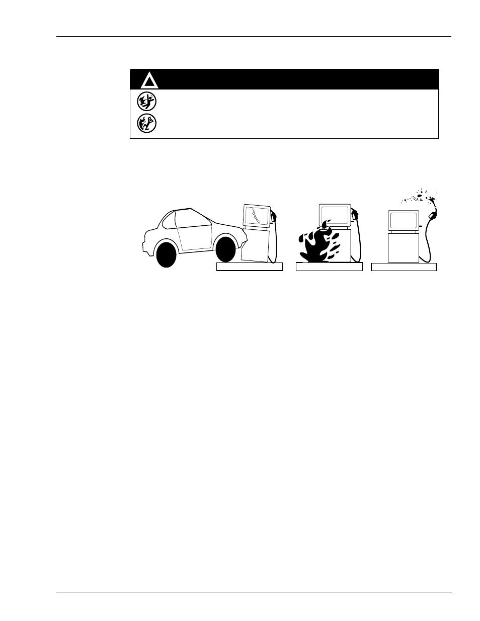 Hazards and actions | Gasboy CFN III V3.6 and Later User Manual | Page 13 / 106
