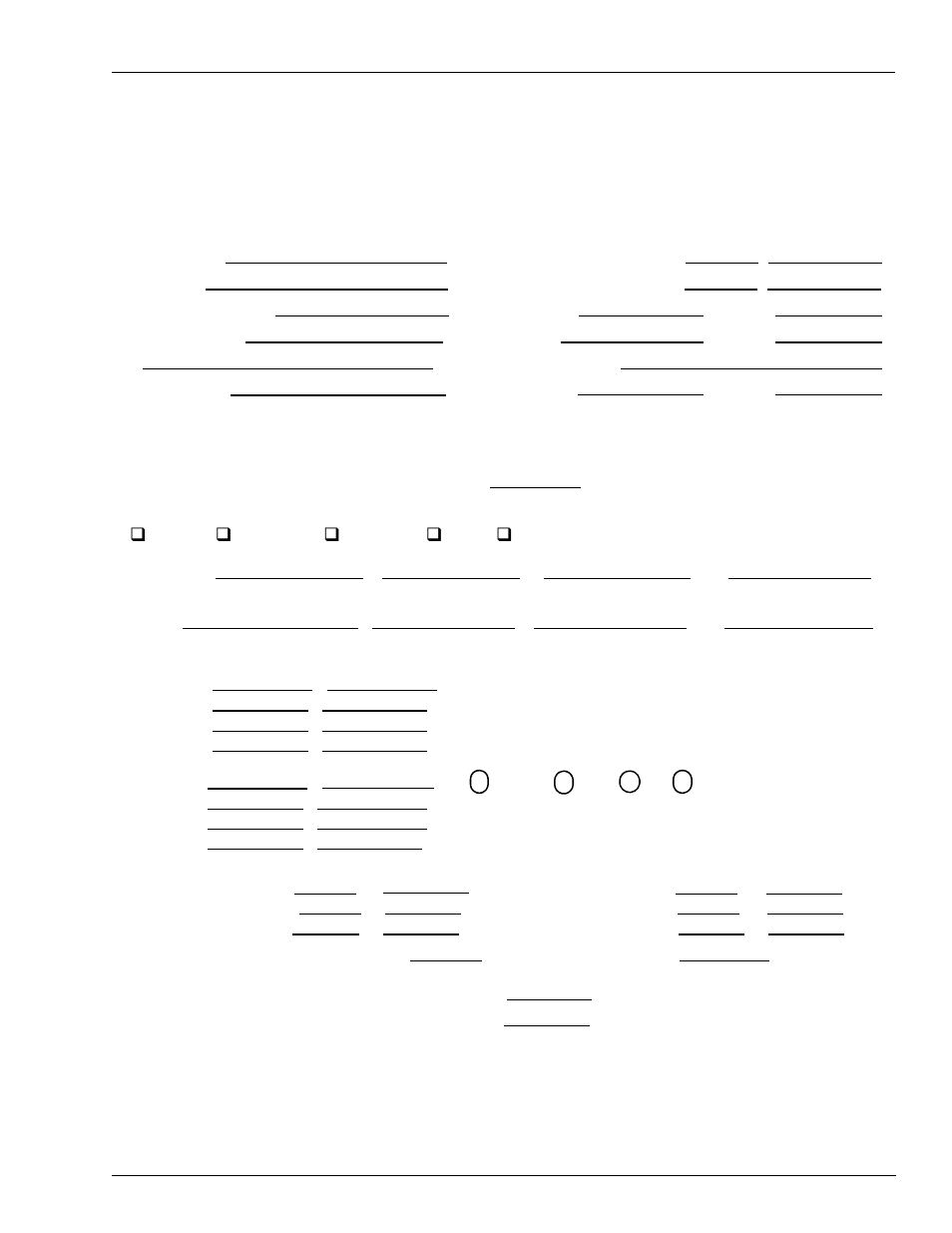 Gasboy motor fuel management system, Cfn system start-up form, Site identification | System identification site #: 1001, Sample form, Sample form gasboy motor fuel management system, Cfn system start-up form 1. site identification | Gasboy CFN Series Site Controller III Start-up User Manual | Page 113 / 126