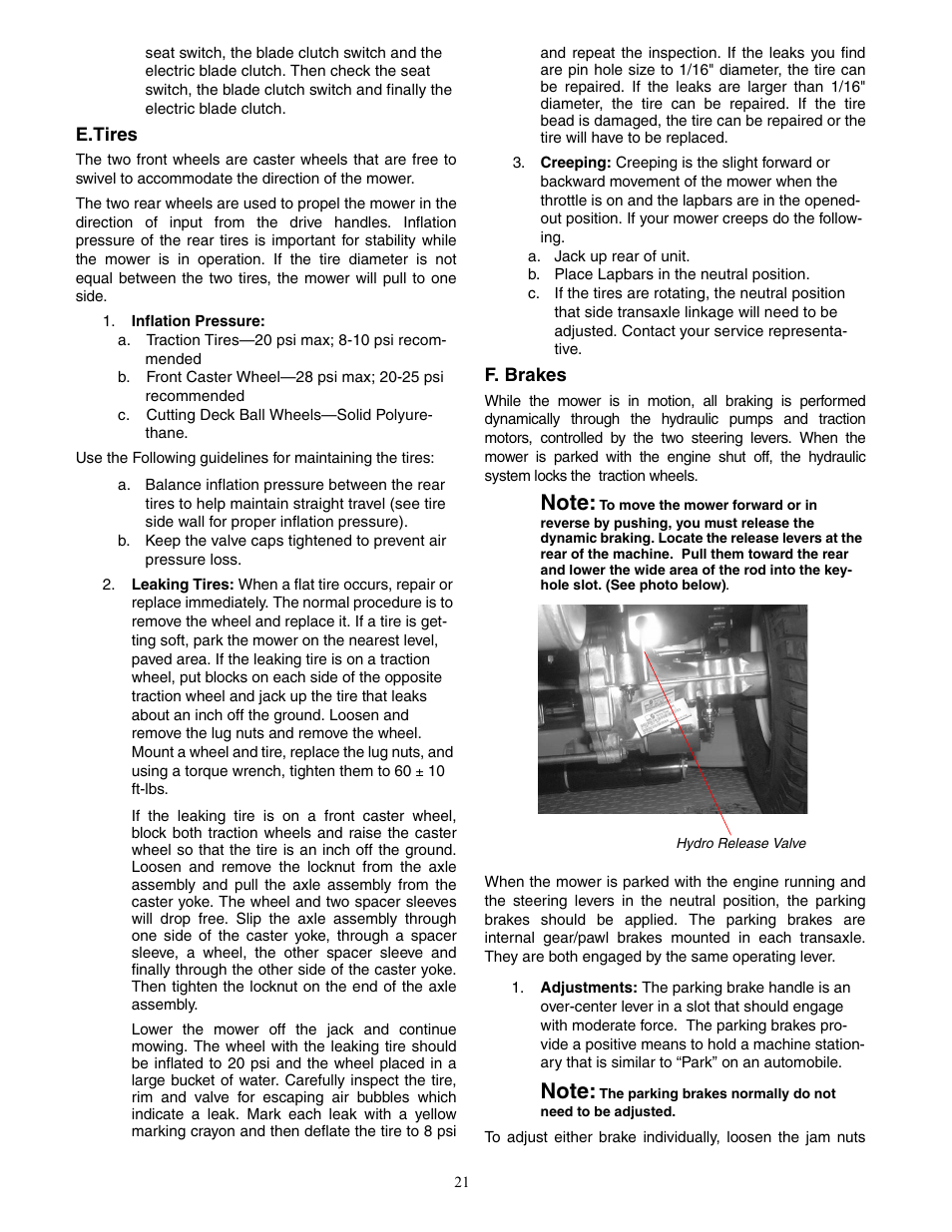 Cub Cadet 22HP ENFORCER 48  EN User Manual | Page 21 / 32