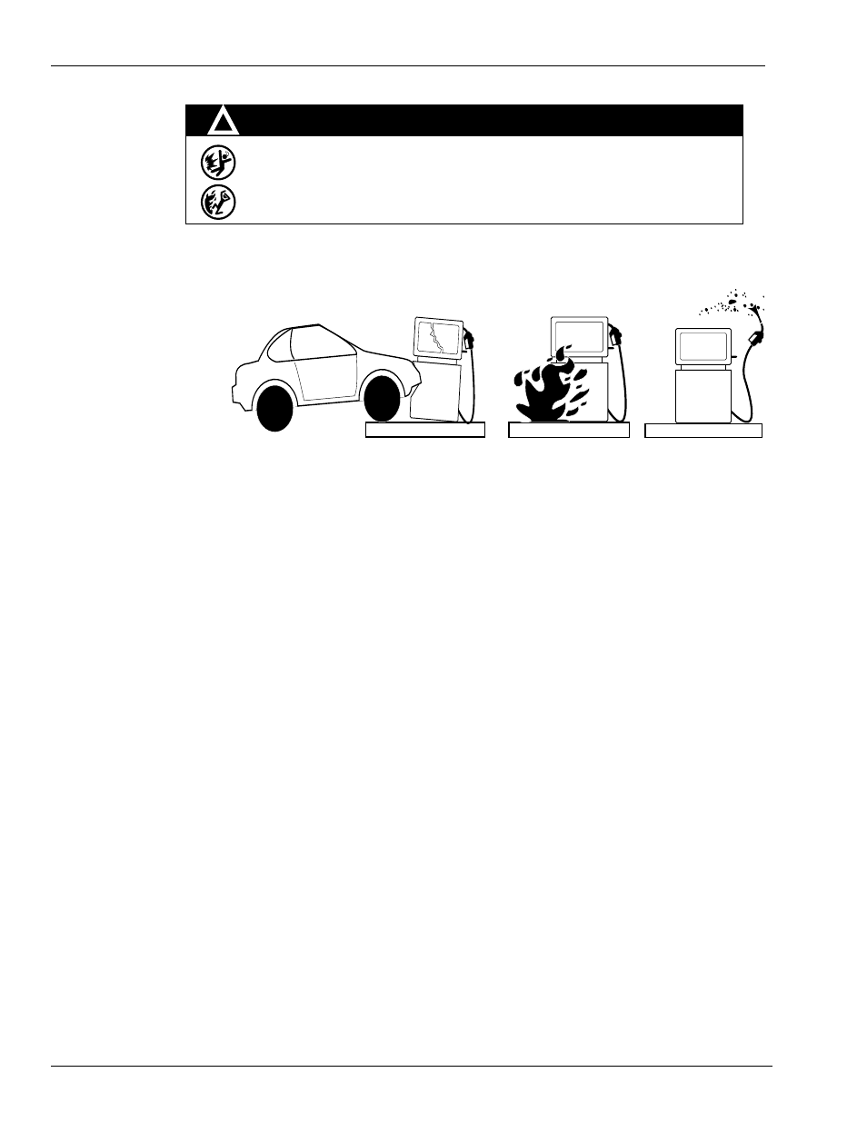 Hazards and actions | Gasboy Fuel Point User Manual | Page 7 / 24