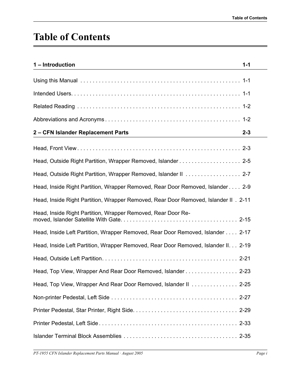 Gasboy CFN Islander User Manual | Page 3 / 52