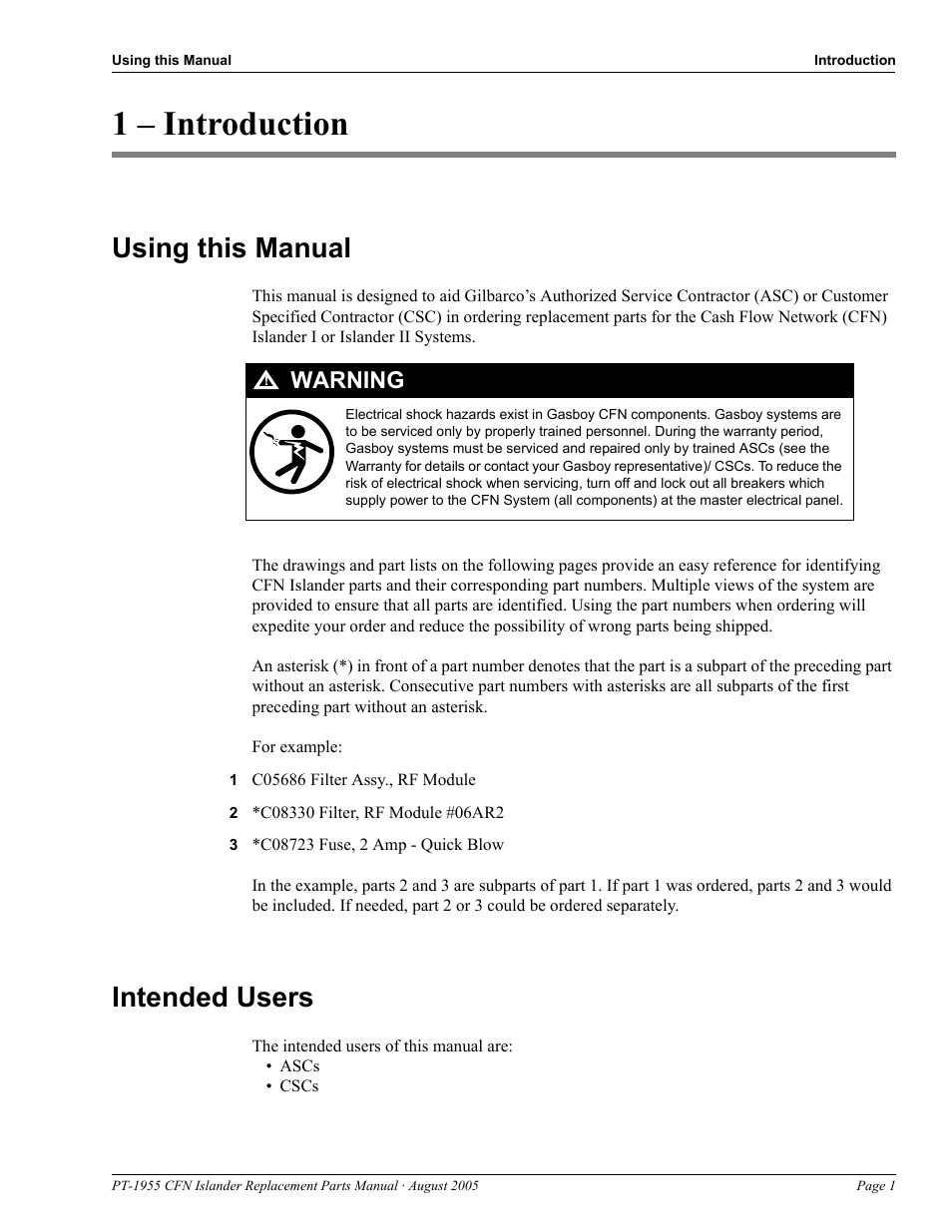 Gasboy CFN Islander User Manual | Page 5 / 52