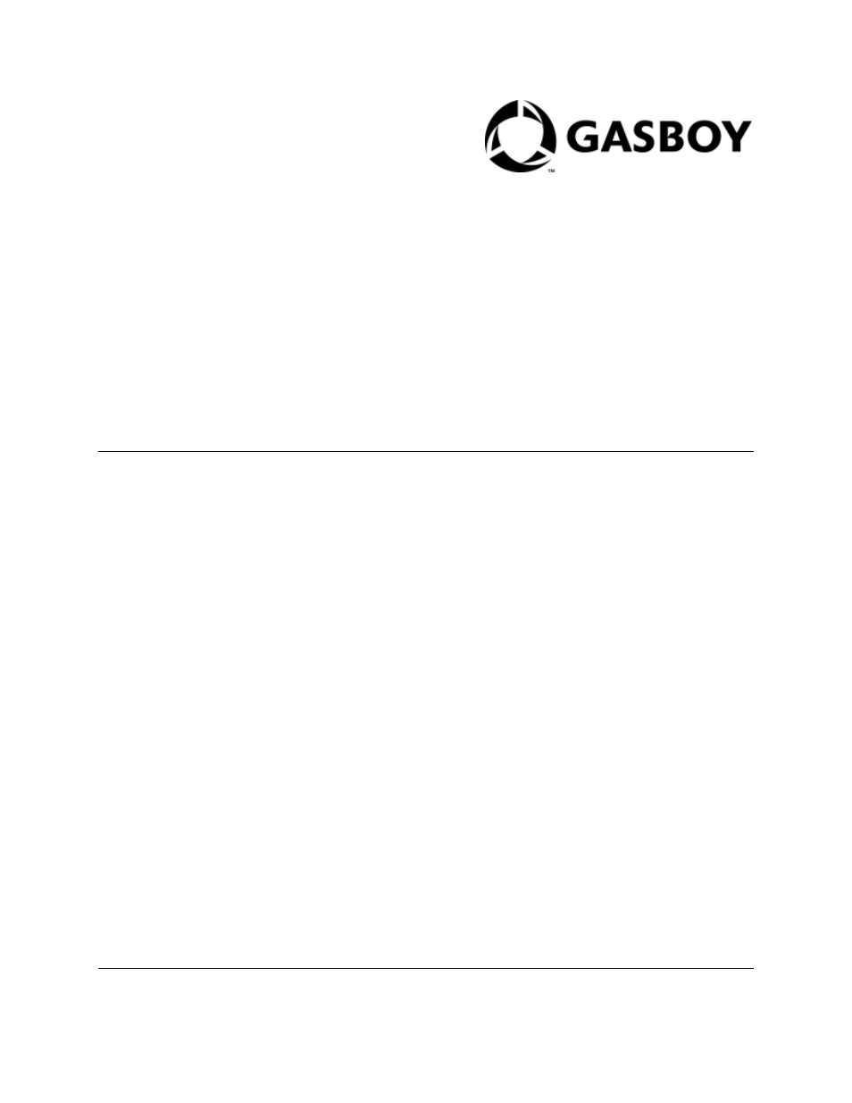 Gasboy 70 Series User Manual | 53 pages