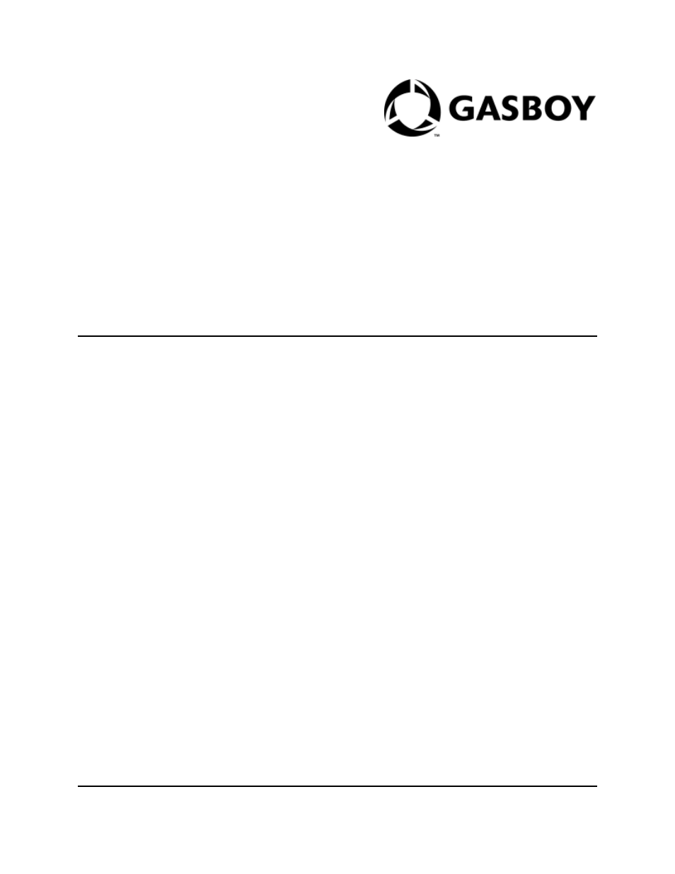 Gasboy 25 Series User Manual | 7 pages