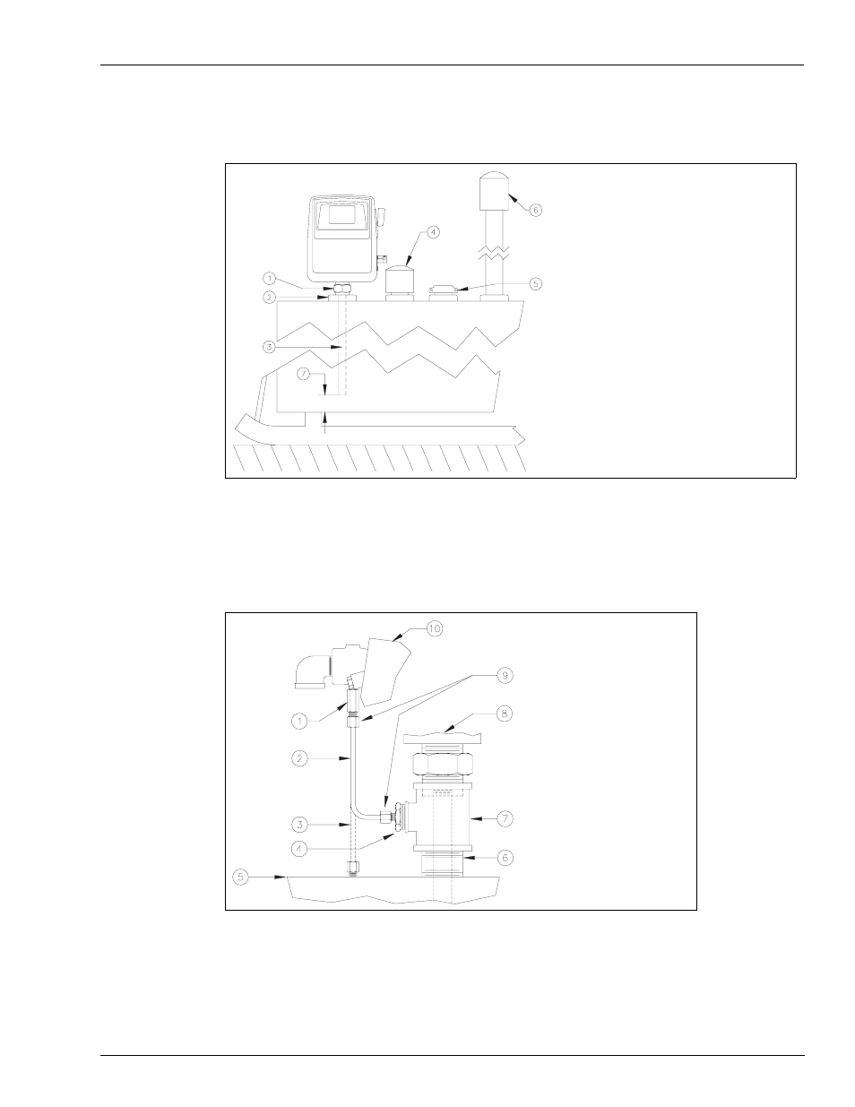 Installation on an aboveground tank - direct mount | Gasboy 70 Series Installation User Manual | Page 11 / 48