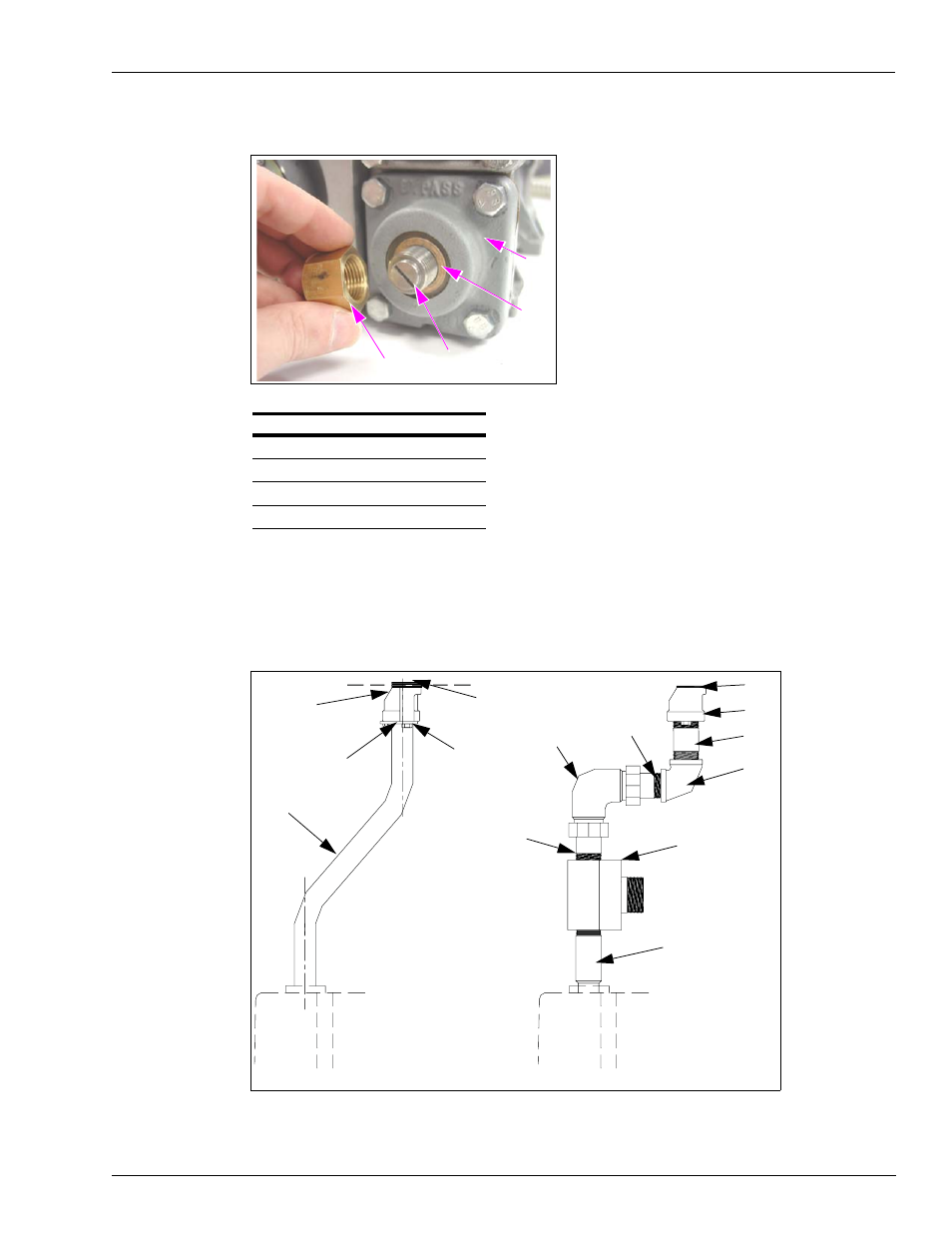 582/583 piping, Adjustable bypass parts breakdown | Gasboy 580 Series User Manual | Page 43 / 50