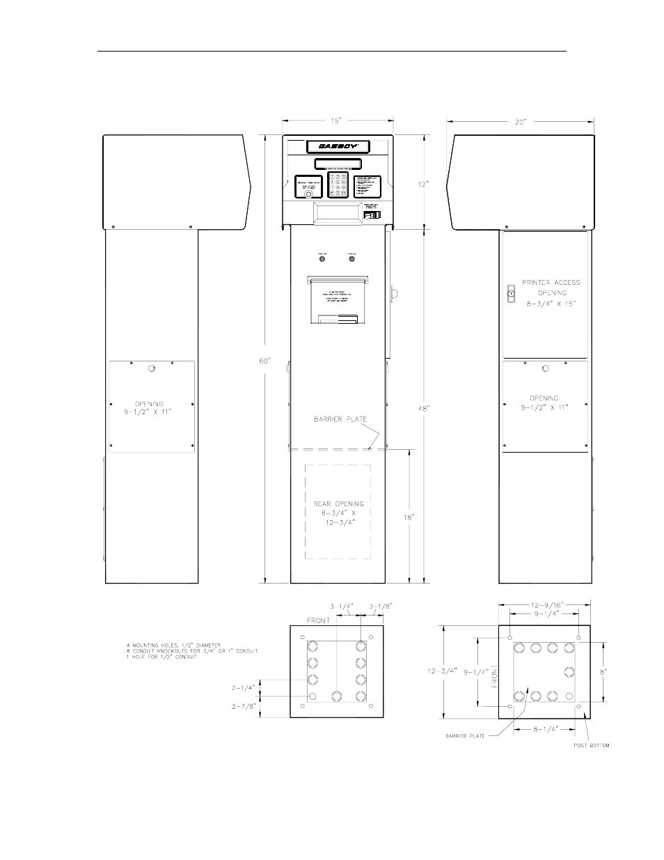 Gasboy 1000 Series Technical Reference Manual User Manual | Page 129 / 155