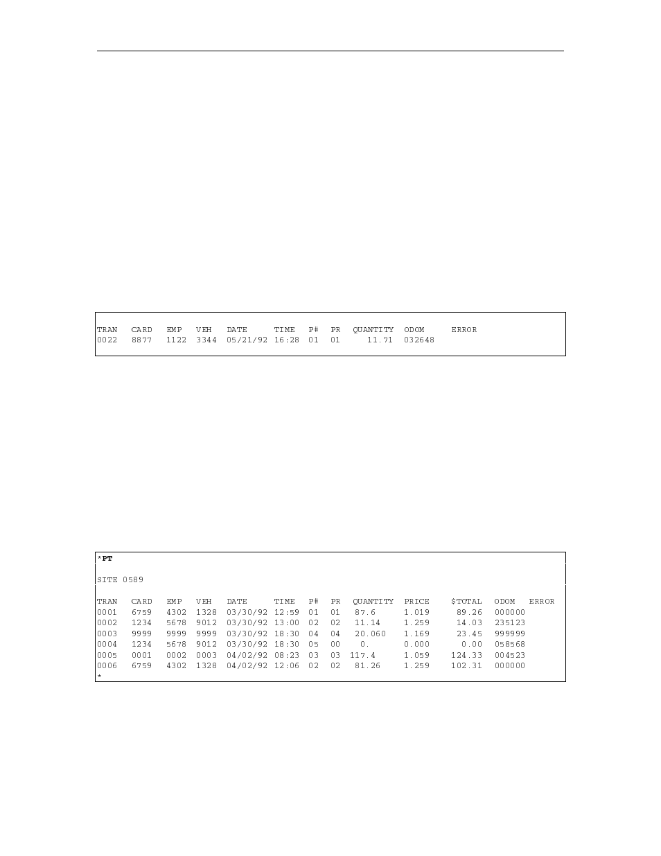 Direct printout, Transaction printing & sorting | Gasboy 1000 Series Technical Reference Manual User Manual | Page 34 / 155