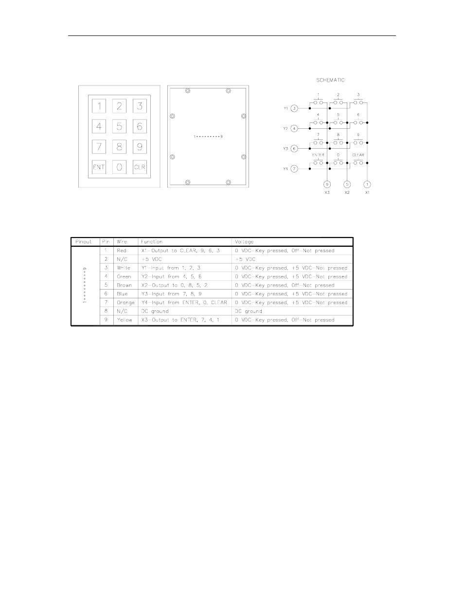 Layout - membrane with rubber boot, Connector | Gasboy 1000 Series FMS Diagnostic Manual User Manual | Page 49 / 163