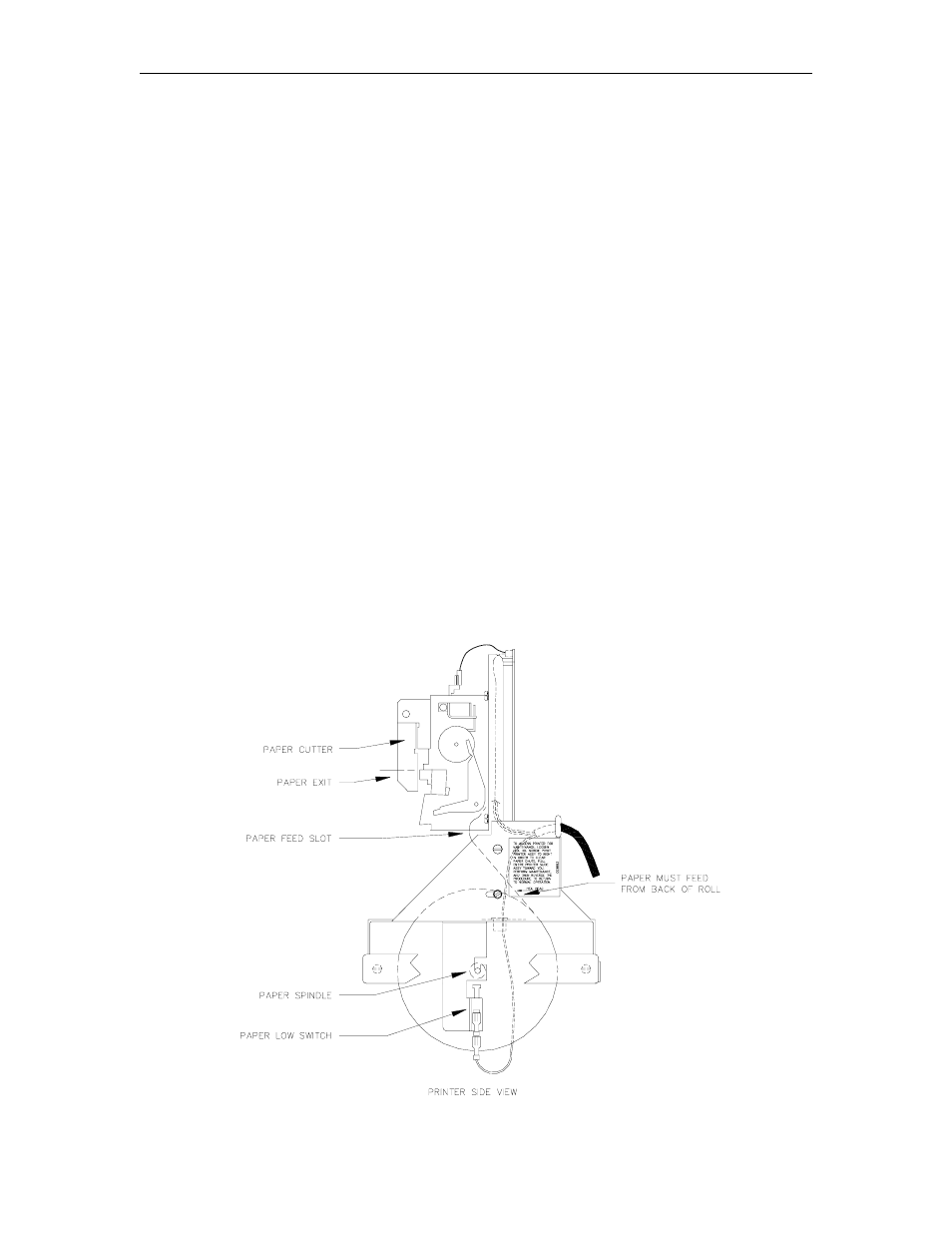Changing the paper | Gasboy 1000 Series FMS Diagnostic Manual User Manual | Page 70 / 163