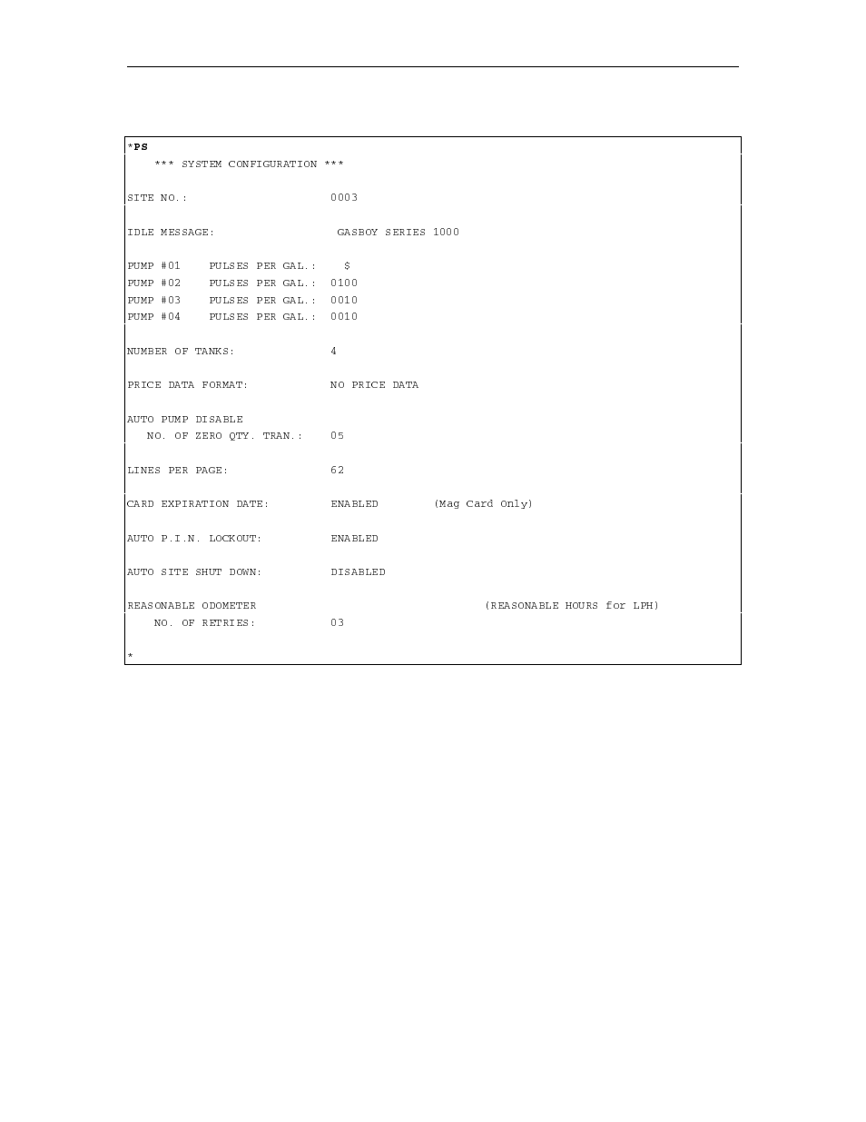 Gasboy 1000 Series FMS Operation Manual User Manual | Page 170 / 241