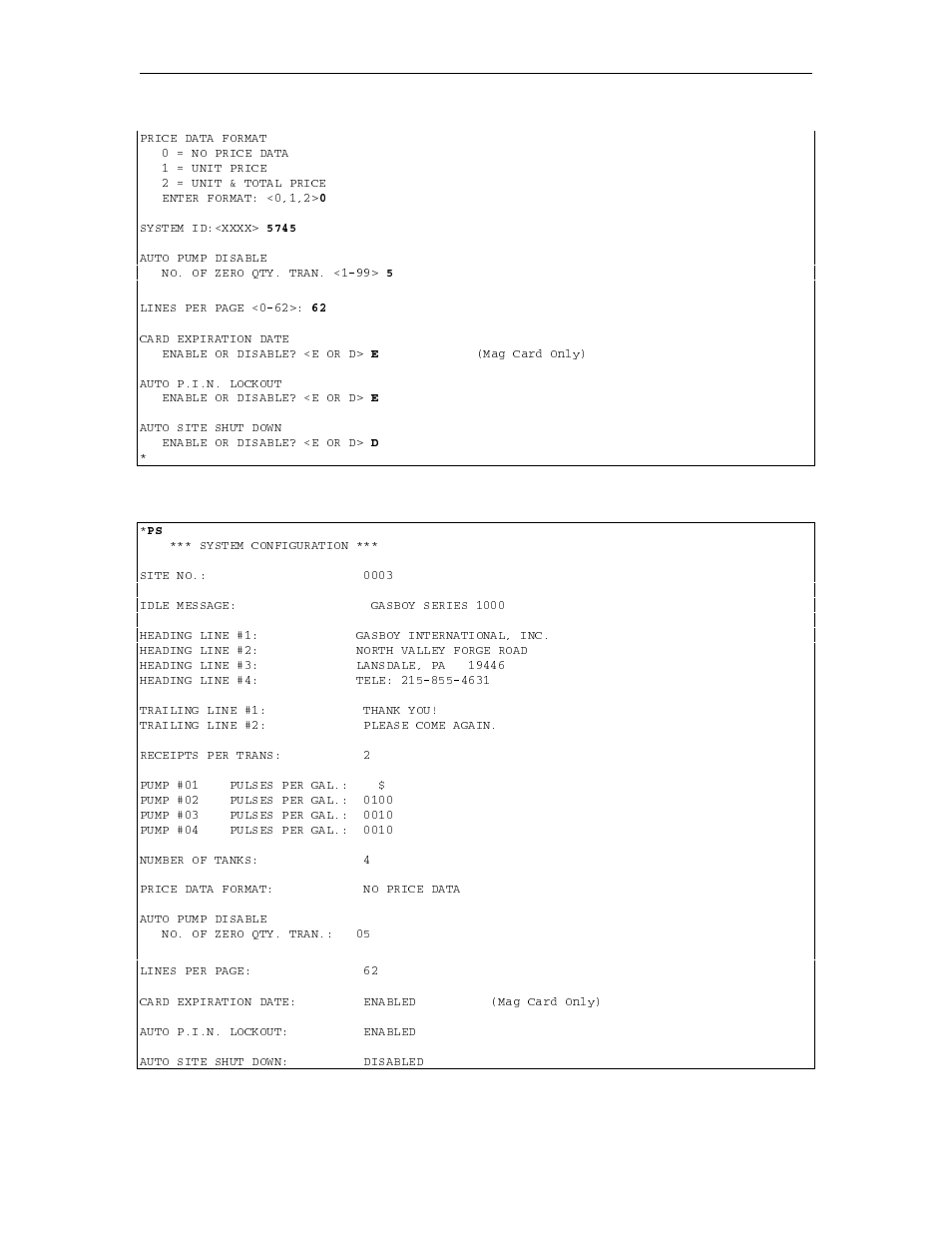 Gasboy 1000 Series FMS Operation Manual User Manual | Page 199 / 241