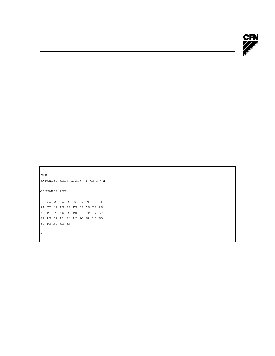 Commercial fueling network (cfn), Appendix a | Gasboy 1000 Series FMS Operation Manual User Manual | Page 221 / 241
