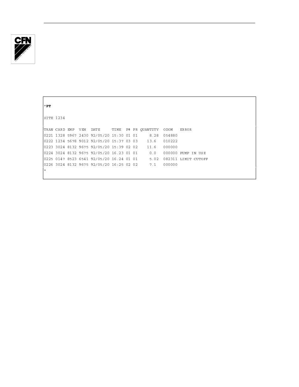 Gasboy 1000 Series FMS Operation Manual User Manual | Page 82 / 241