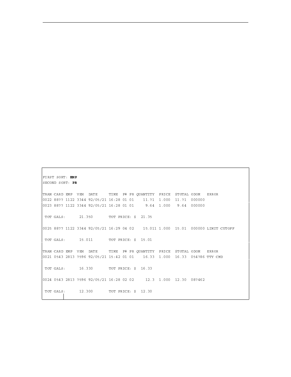 Gasboy 1000 Series FMS Operation Manual User Manual | Page 83 / 241