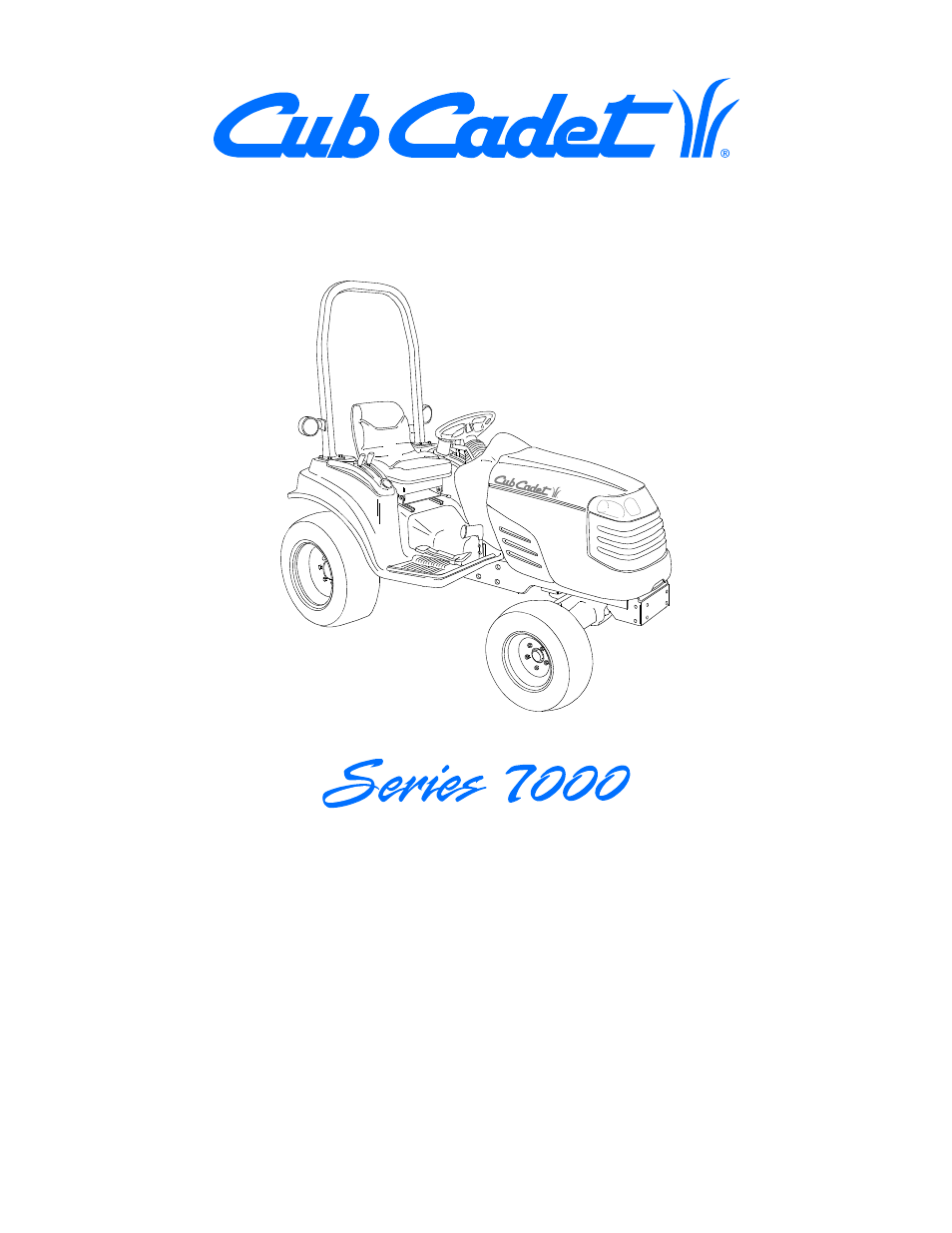 Cub Cadet 7252 User Manual | 48 pages