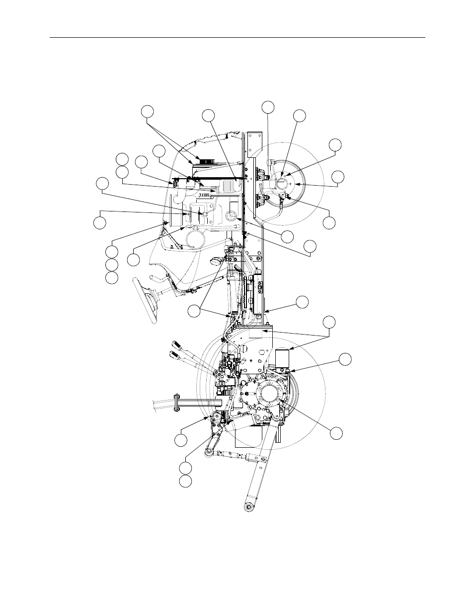 Lubrication and maintenance chart (illustration) | Cub Cadet 7252 User Manual | Page 27 / 48
