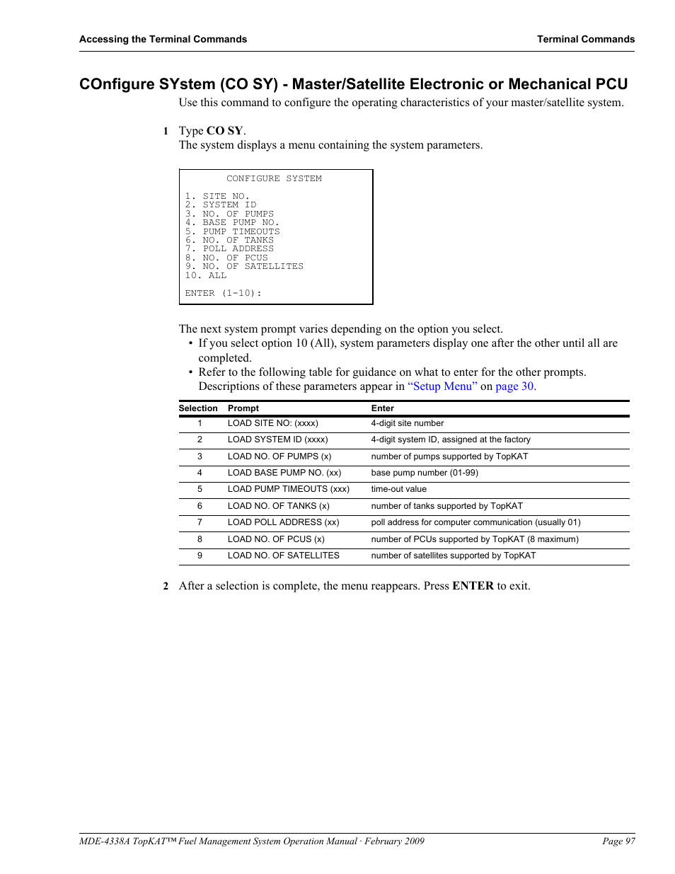 Mechanical pcu | Gasboy TopKAT Operation Manual User Manual | Page 105 / 160