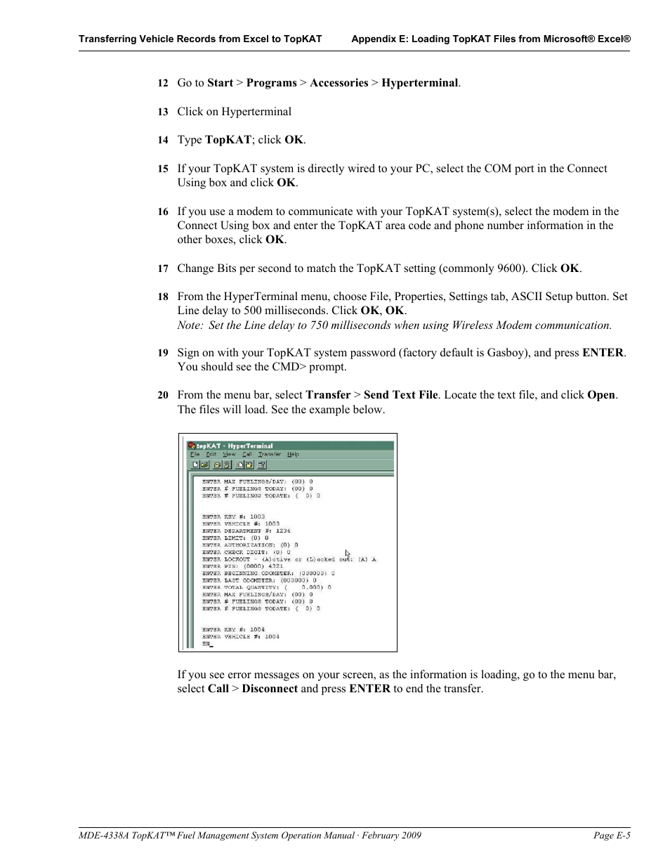 Gasboy TopKAT Operation Manual User Manual | Page 145 / 160