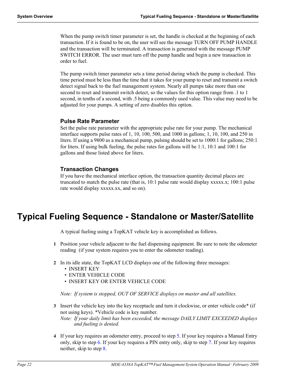 Gasboy TopKAT Operation Manual User Manual | Page 30 / 160