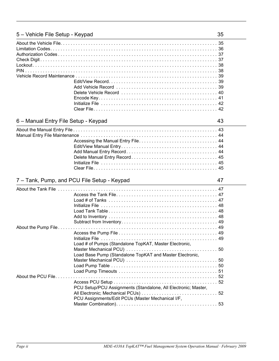 Gasboy TopKAT Operation Manual User Manual | Page 4 / 160