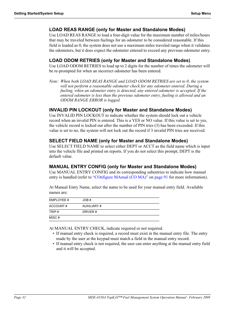 Gasboy TopKAT Operation Manual User Manual | Page 40 / 160