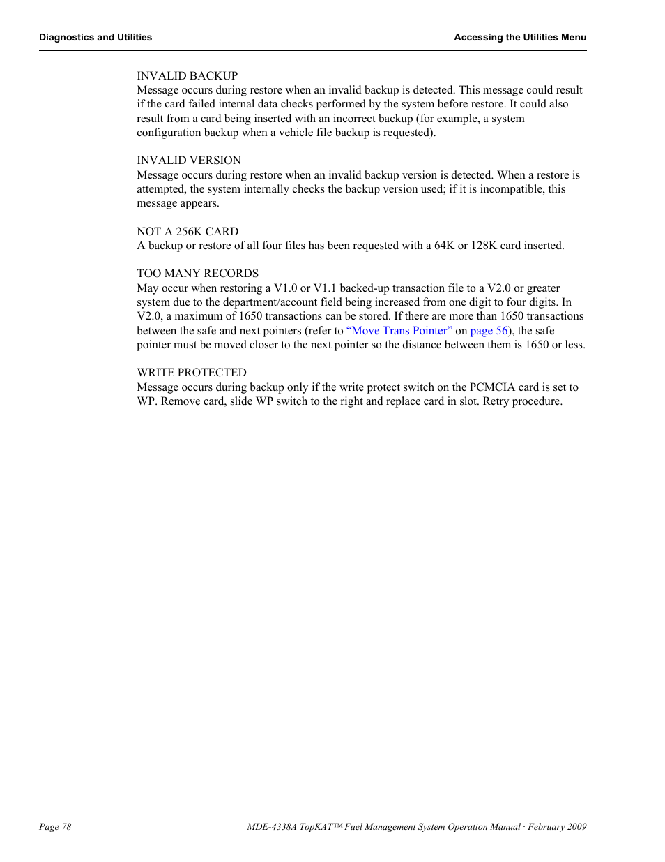 Gasboy TopKAT Operation Manual User Manual | Page 86 / 160