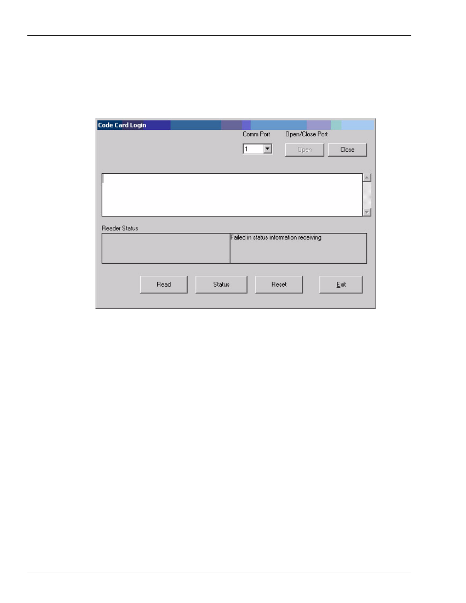 Method 2 - to change the password to the default, 2 select the comm port list and click open, 3 click read | Configuring com port settings, Accessing online help, Configuring com port settings -2, Accessing online help -2, This port. refer to | Gasboy Magnetic Card Encoder User Manual | Page 38 / 42