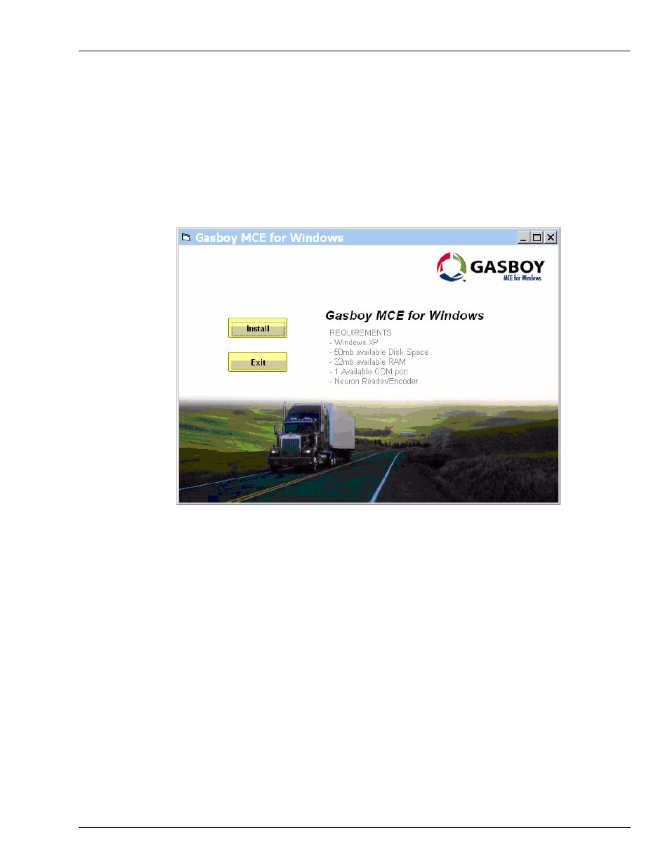 Installing mce software, Installing mce software -3 | Gasboy Magnetic Card Encoder User Manual | Page 9 / 42
