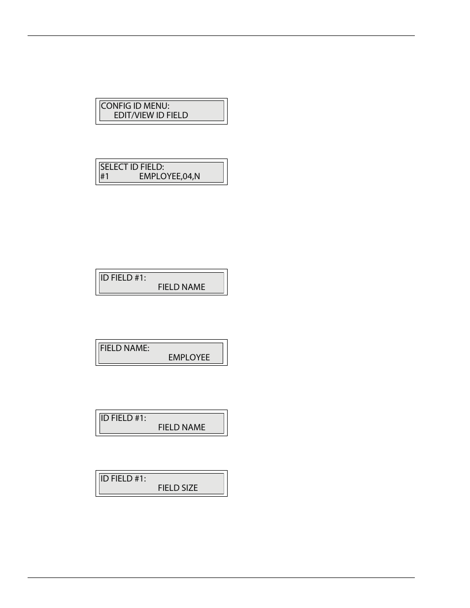 Edit or view field data | Gasboy FMS KE200 User Manual | Page 30 / 96