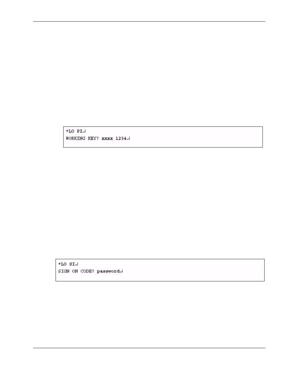 Load pin (lo pi), Load signon (lo si), Load pin (lo pi) load signon (lo si) | Gasboy FMS KE200 User Manual | Page 53 / 96